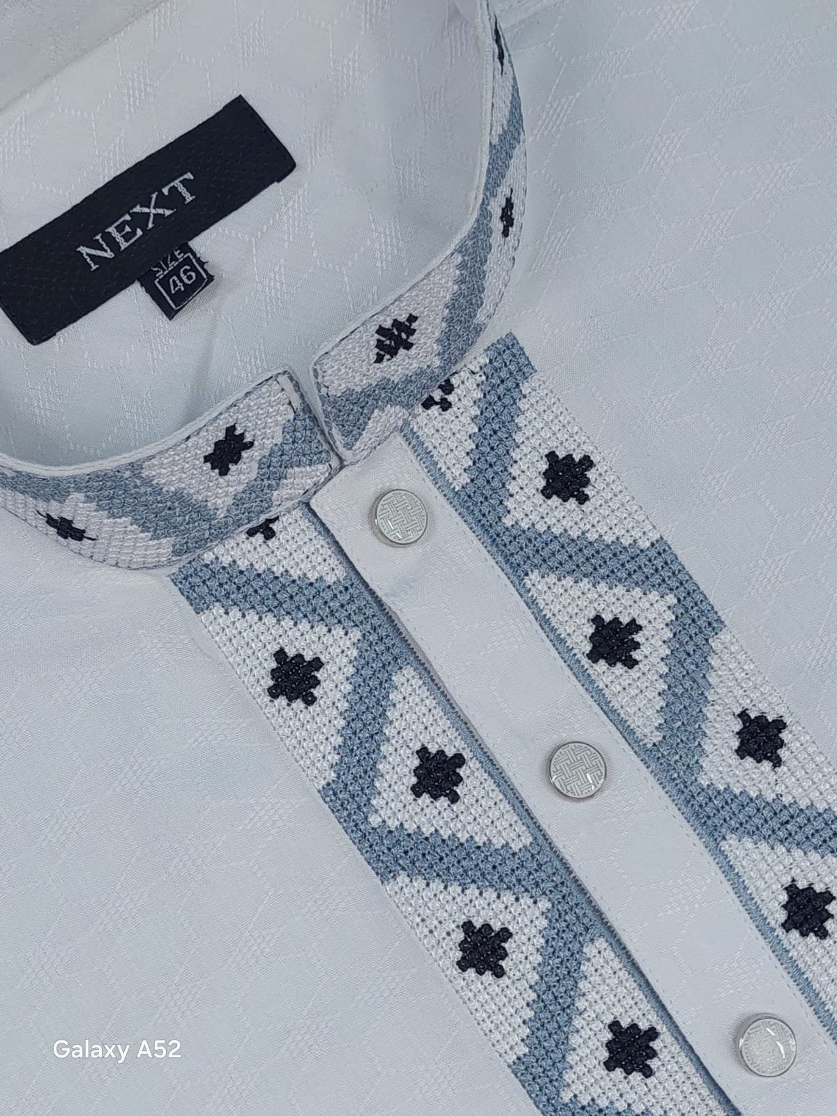 Alternative view of Men's Pure Cotton Panjabi