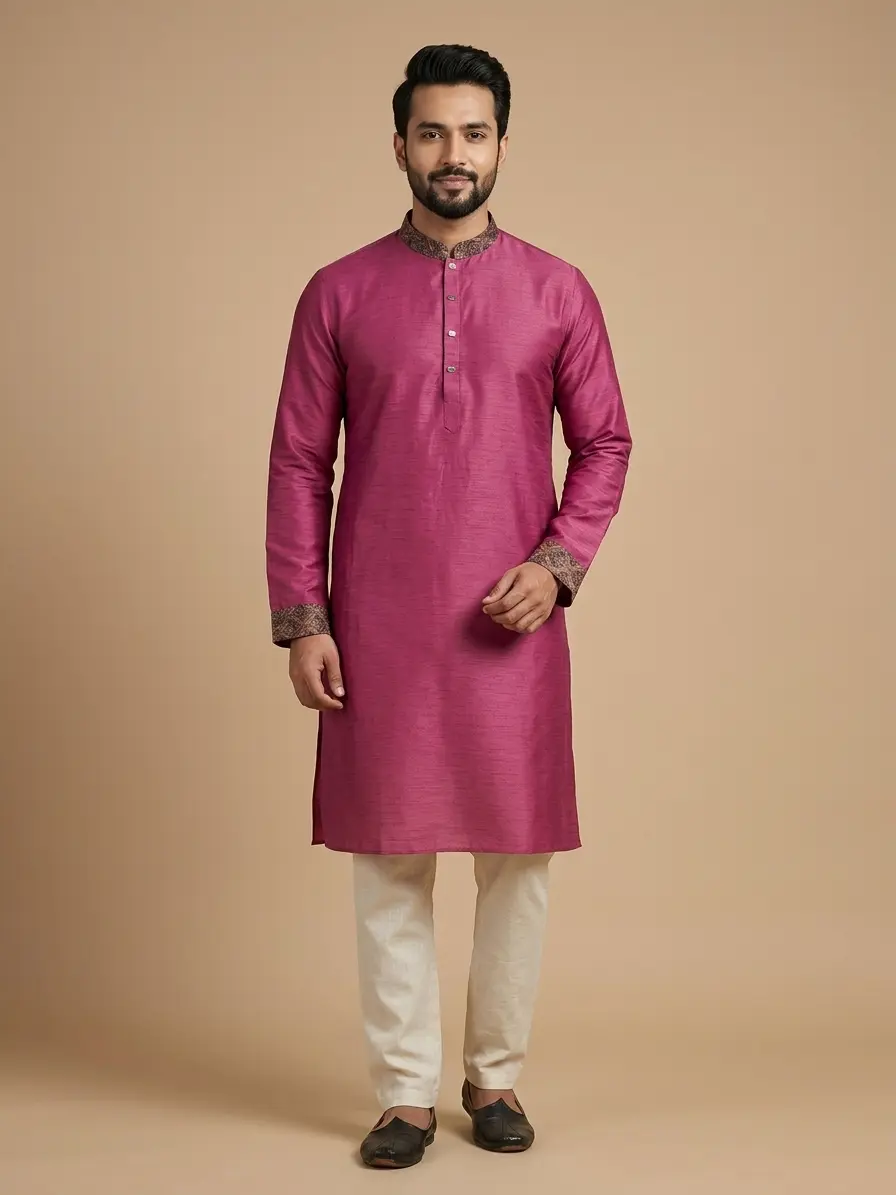 Men's Slime Fit Panjabi For Men