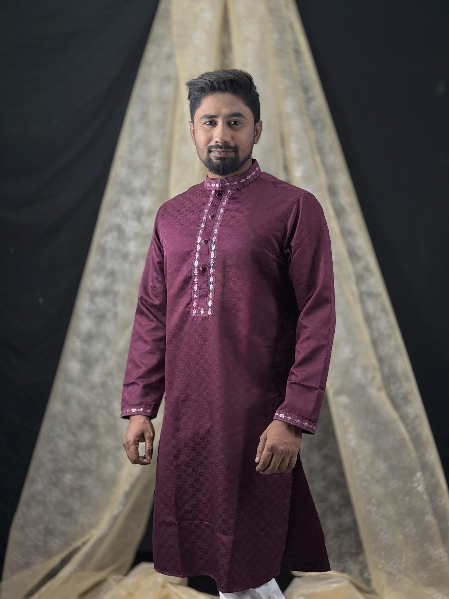 Premium Men's Slime Fit Panjabi For Men
