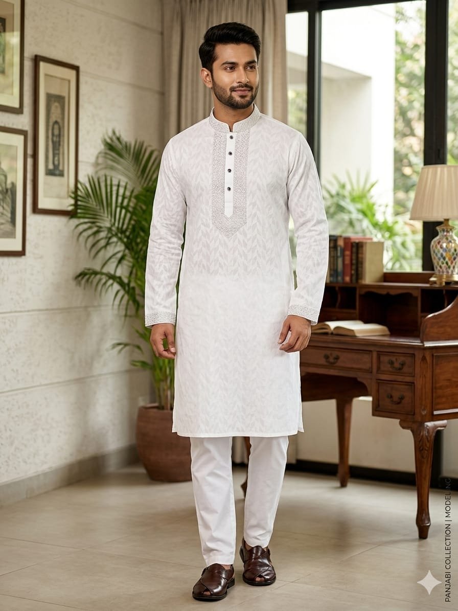 Men's Premium Isee Cotton Panjabi